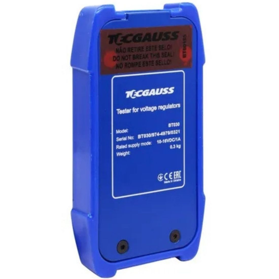 Equipamento Teste Alternador Gauss BT030