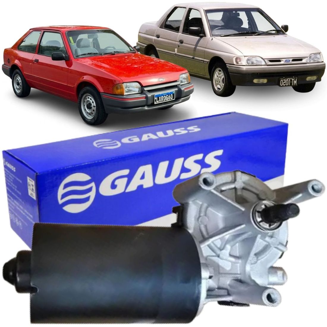 Motor Limpador Parabrisa VW Gol Saveiro Parati 1999 a 2005 Motor Limpador Parabrisa Logus Pointer Es