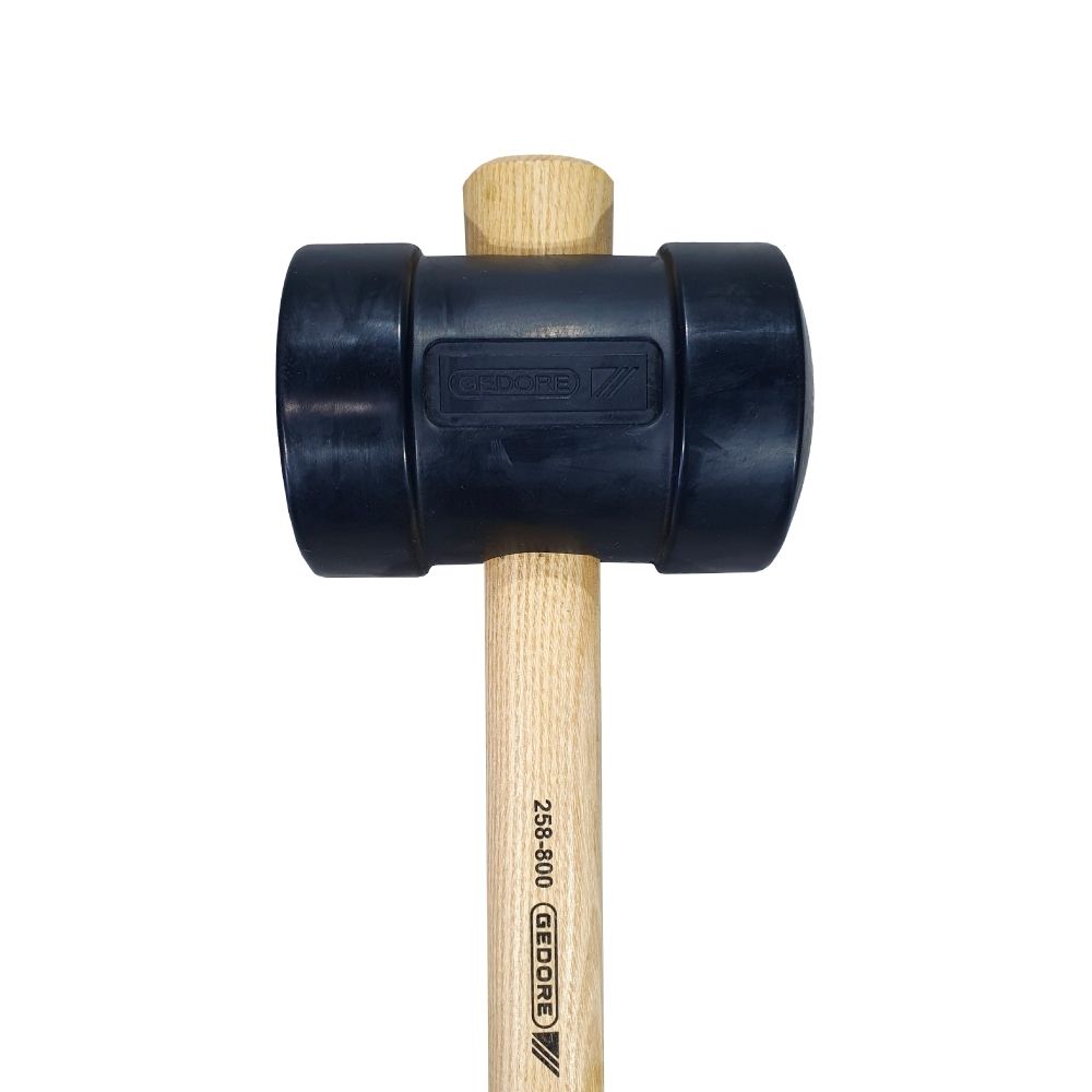 Martelo de Borracha Gedore 80mm G 258-800 800g