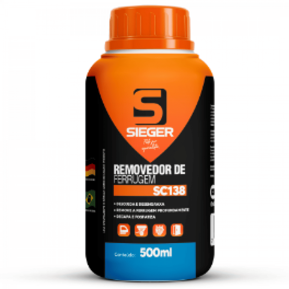 Removedor de Ferrugem 500ml Sieger SC138