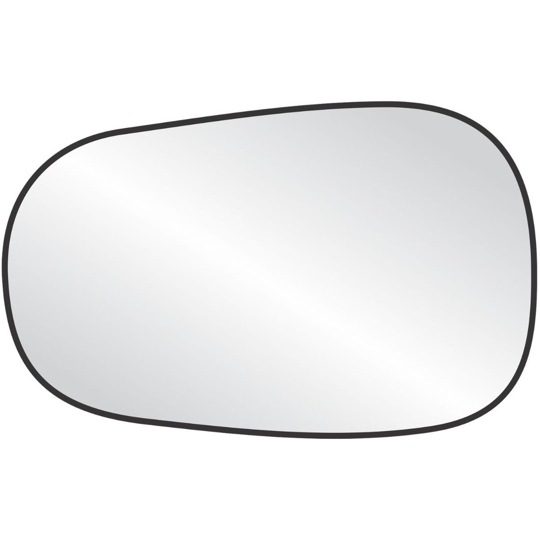 Lente Retrovisor Esquerdo Renault Clio 1999 A 2012 Logan 2006 A 2009
