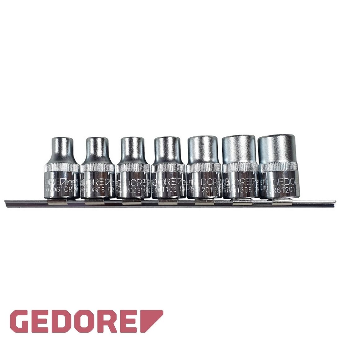 Jogo de Soquetes Gedore RED Torx E10-E20 1/2" 7pçs GR61208007