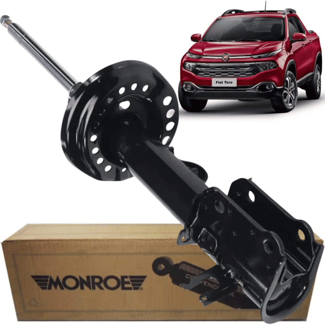 Amortecedor Dianteiro Esquerdo Fiat Toro 2.0 Diesel Após 2016