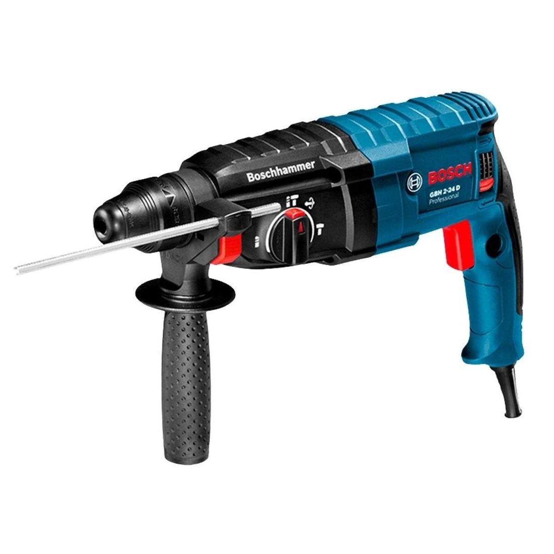 Martelo Perfurador Rompedor Bosch GBH 2-24 D 820W com Maleta Martelo Perfurador Rompedor Bosch GBH 2-24 D 820W com Maleta