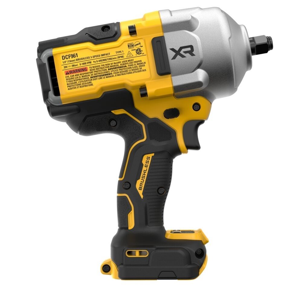 Chave de Impacto DeWalt Encaixe 1/2" Torque 162Kg 20V Sem Bateria