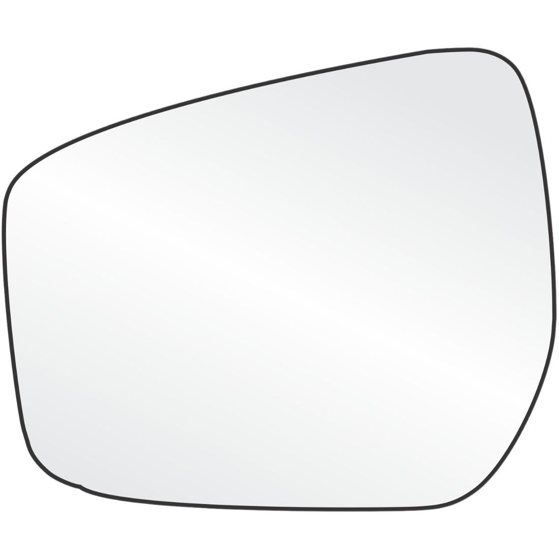 Lente Retrovisor Esquerdo Nissan Kicks 2017 Em Diante Versa 2022 Em Diante