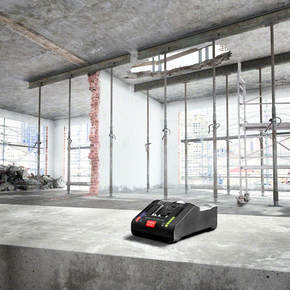 Carregador Para Baterias Bosch Super Rápido 8Ah 18V 220V