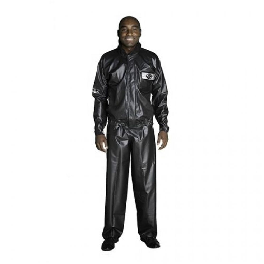 Conjunto Capa Chuva Moto Emborrachada Impermeavel Com Gola G