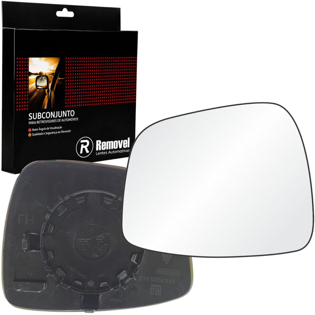 Lente Retrovisor Esquerdo GM Tracker 2020 Em Diante