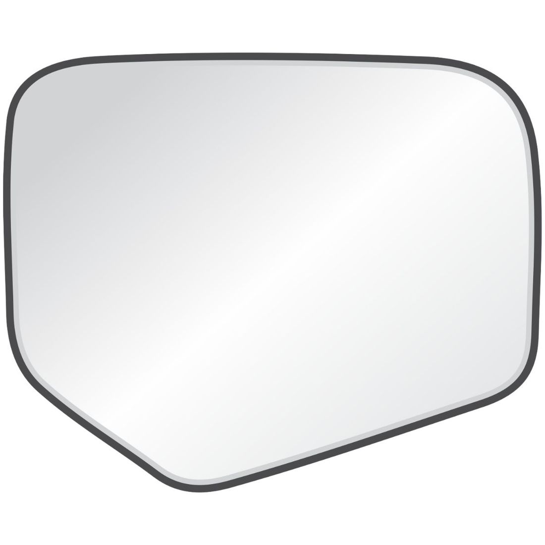 Lente Retrovisor Direito Mitsubishi L200 Triton 2005 A 2017