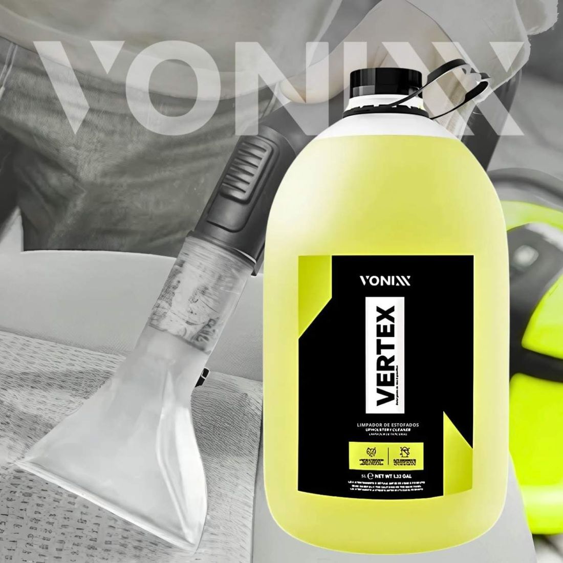 Limpador Para Estofados Vonixx Vertex 5L