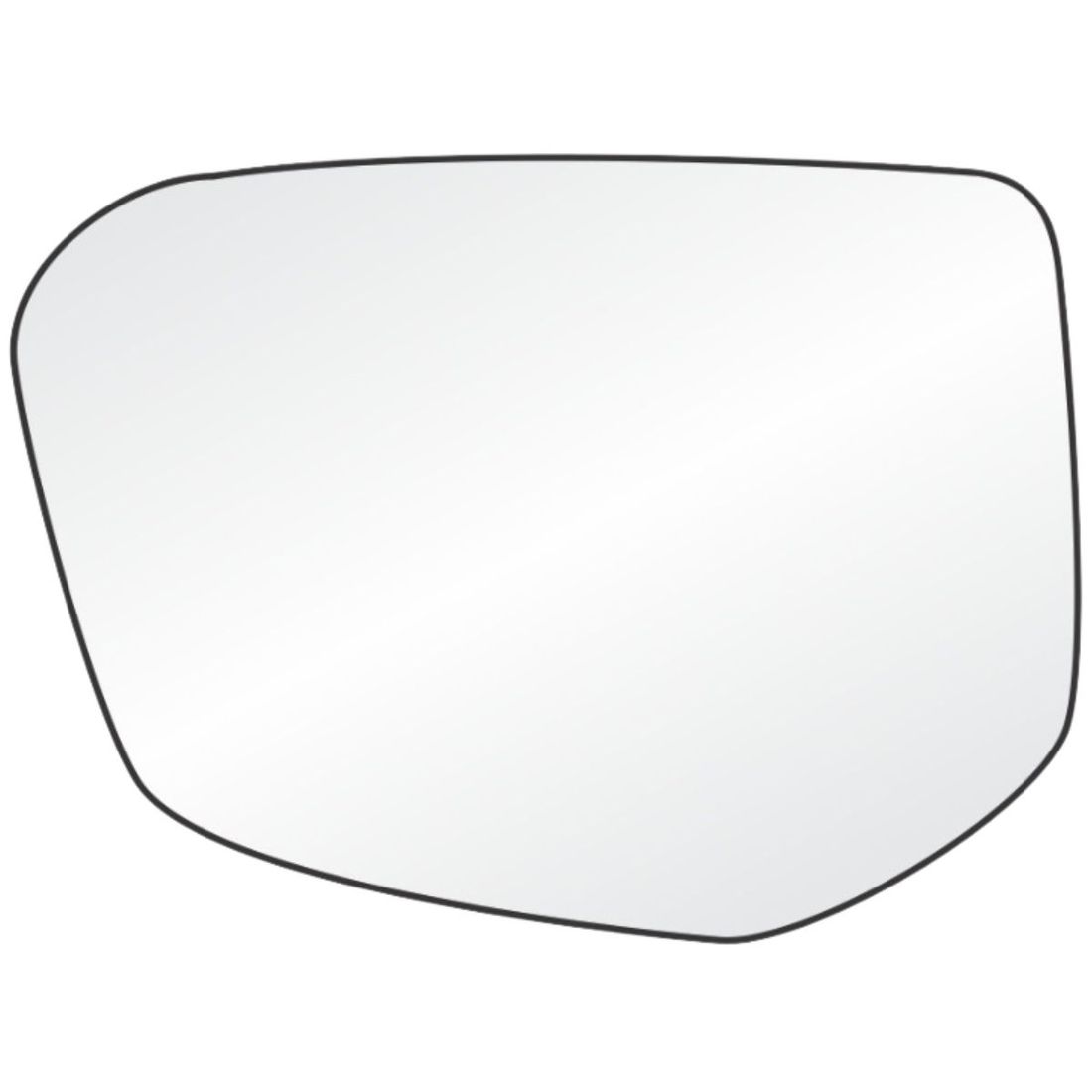 Lente Retrovisor Direito Honda Civic G10 E G11 2018 Em Diante - C/Cruzeta