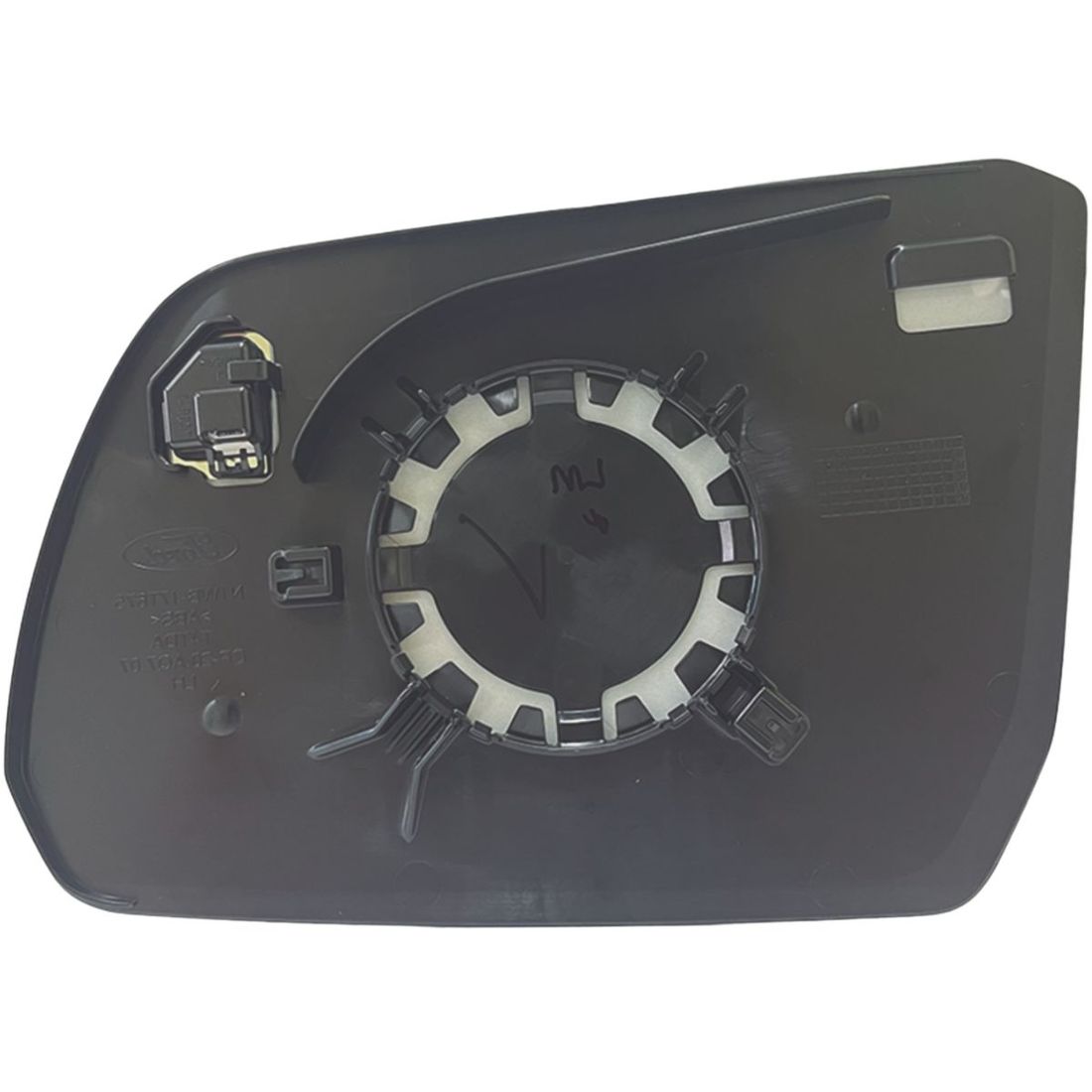 Lente Retrovisor Direito Ford Ranger 2023 Em Diante (C/Sensor Ponto Cego)