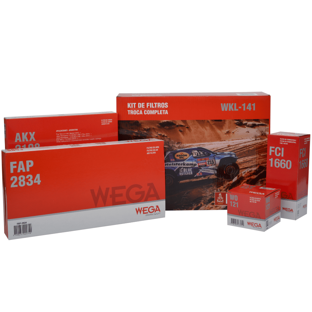 Kit Filtros Fiat Toro 1.3 Turbo 2021 Em Diante Compass Renegade