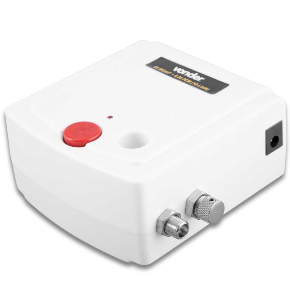 Aerógrafo Com Mini Compressor E 10 Acessórios Vonder