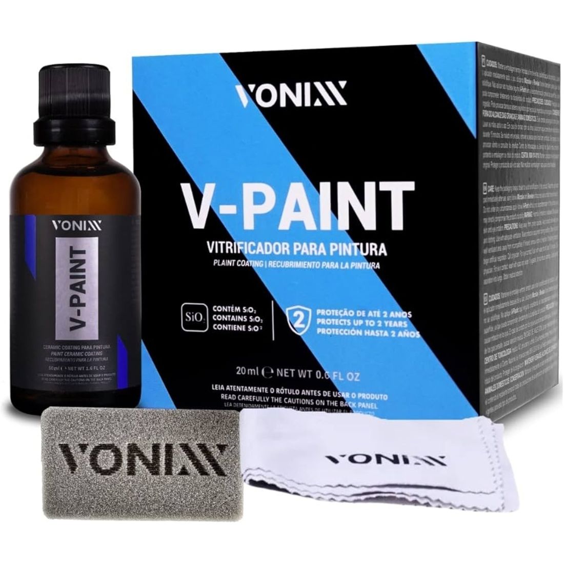 Vitrificador Para Pintura V-Paint 20ml Vonixx