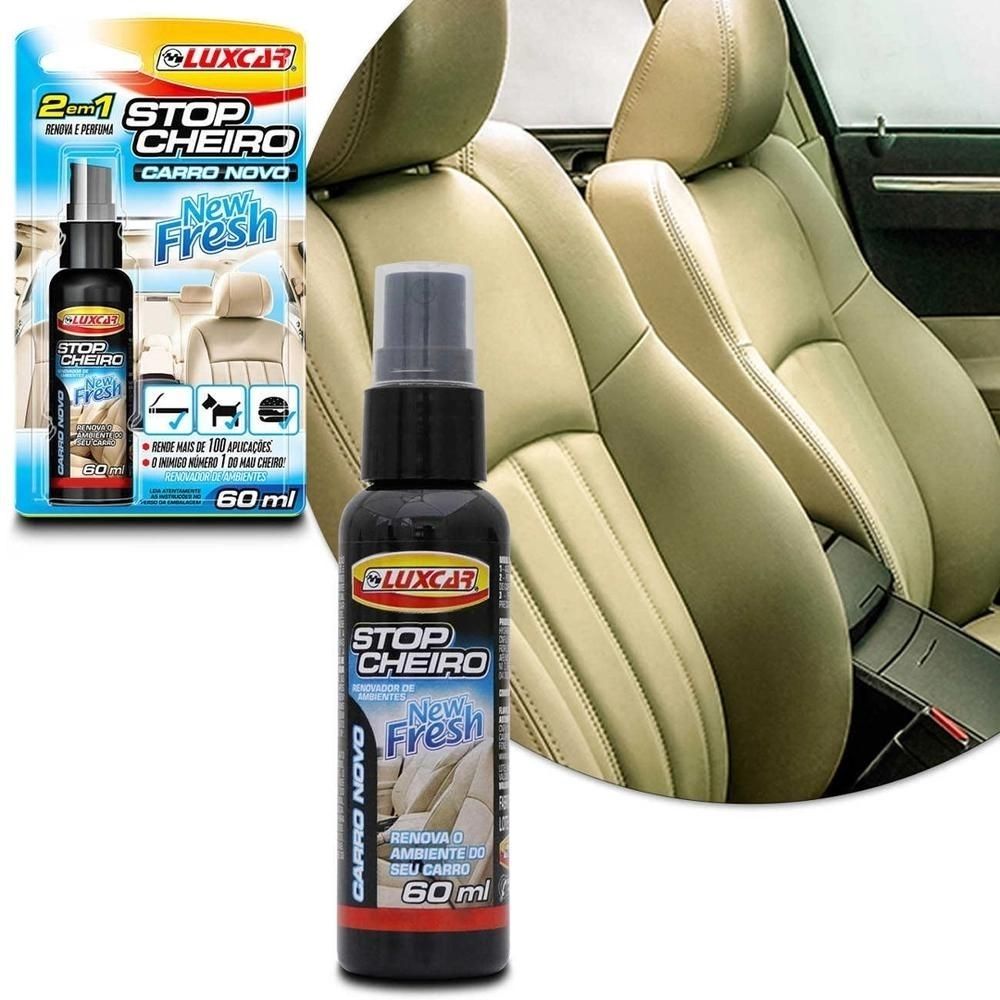 Stop Cheiro Odorizante Carro Novo 60ml 5020 Luxcar Stop Cheiro Odorizante Carro Novo 60ml 5020 Luxcar
