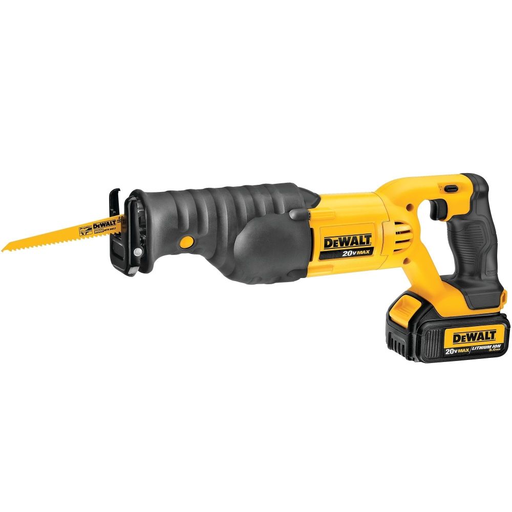 Serra Sabre DeWalt DCS380KIT-BR 20V Com Maleta Serra Sabre DeWalt DCS380KIT-BR 20V Com Maleta