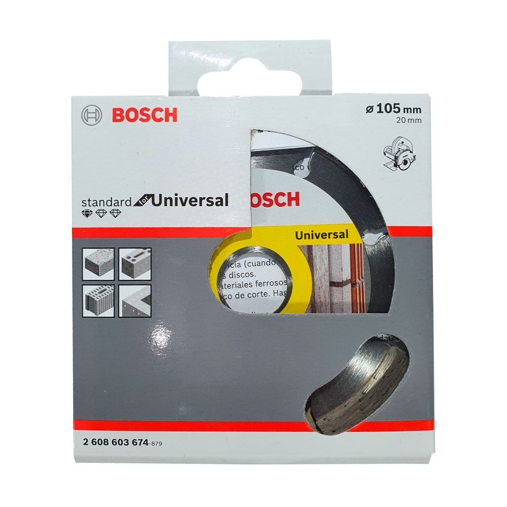 Disco Diamantado Segmentado Bosch Standard 4" (105mm) Disco Diamantado Segmentado Bosch Standard 4" (105mm)