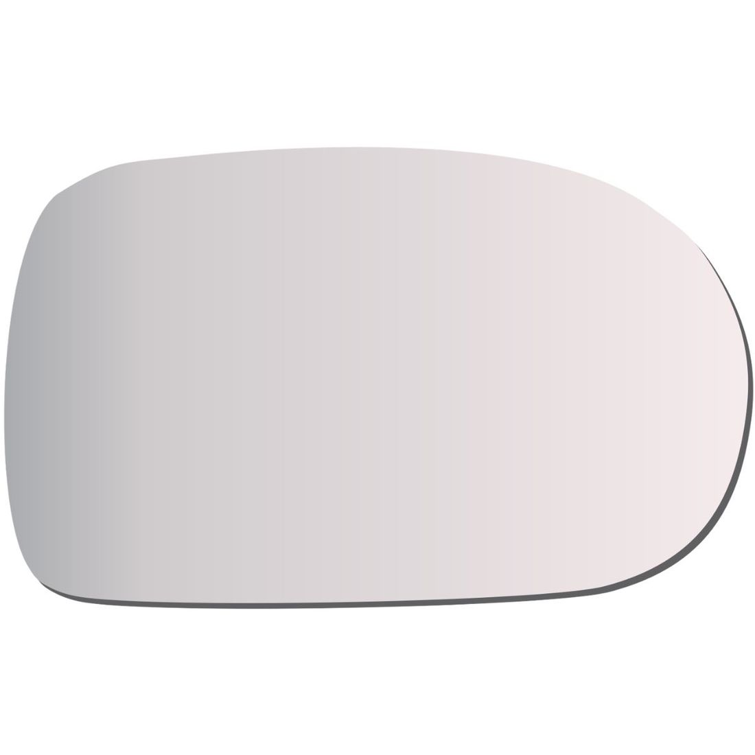 Lente Retrovisor LD Palio Economy Siena 2011/2017 Strada 2011/2019 (Modelo Metagal)