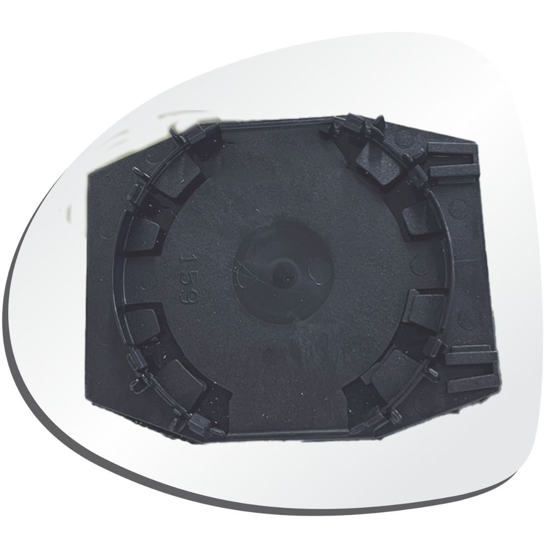 Lente Retrovisor Direito Renault Clio 2013 Em Diante