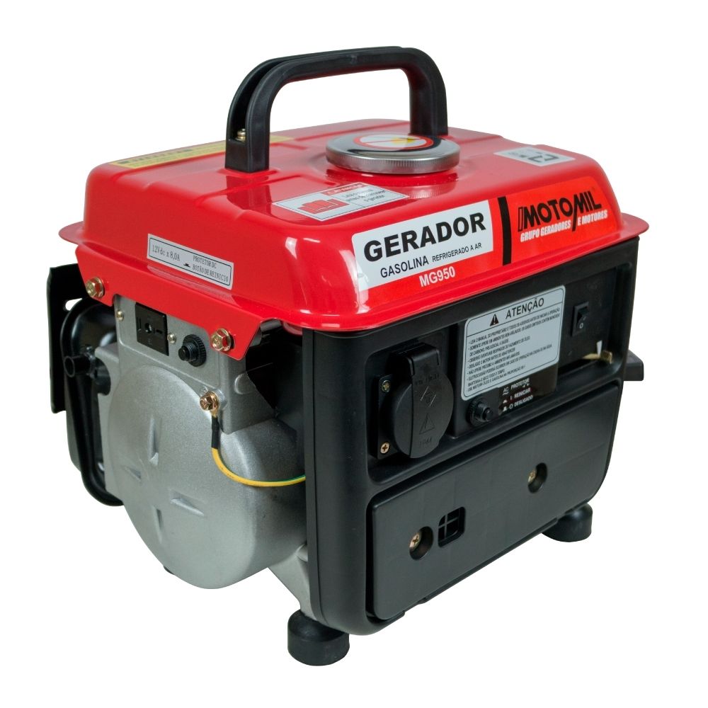 Gerador Gasolina 800W 220V 2T Motomil MG-950