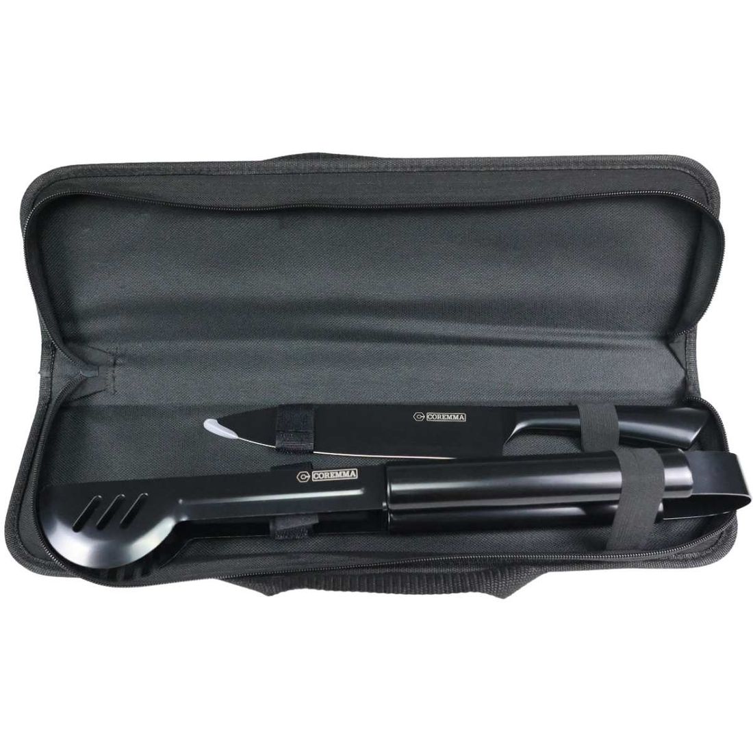 Conjunto de Churrasco Com Faca e Pinça Coremma