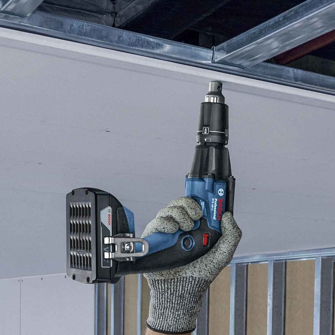 Parafusadeira Drywall Bosch 18V Sem Bateria GTB 185-LI SB Parafusadeira Drywall Bosch 18V Sem Bateria GTB 185-LI SB