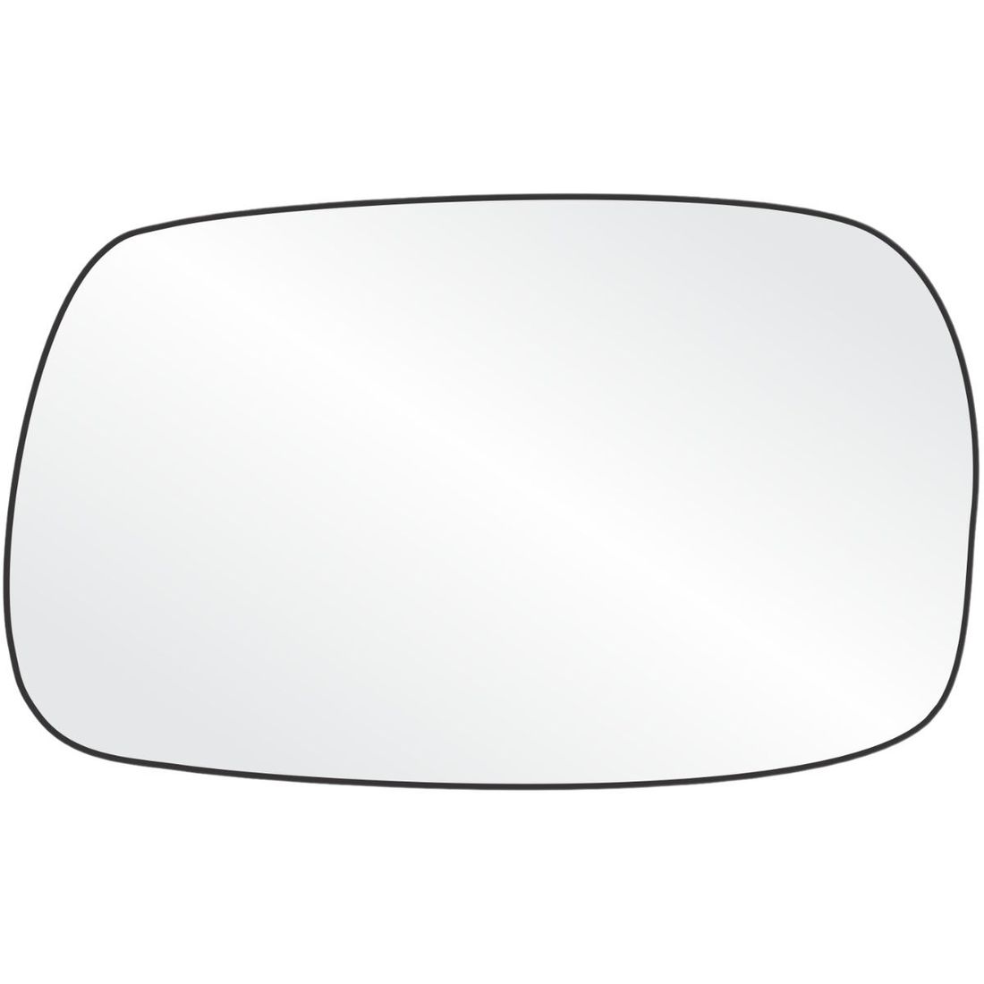 Lente Retrovisor Direito Toyota Corolla 2002 A 2007