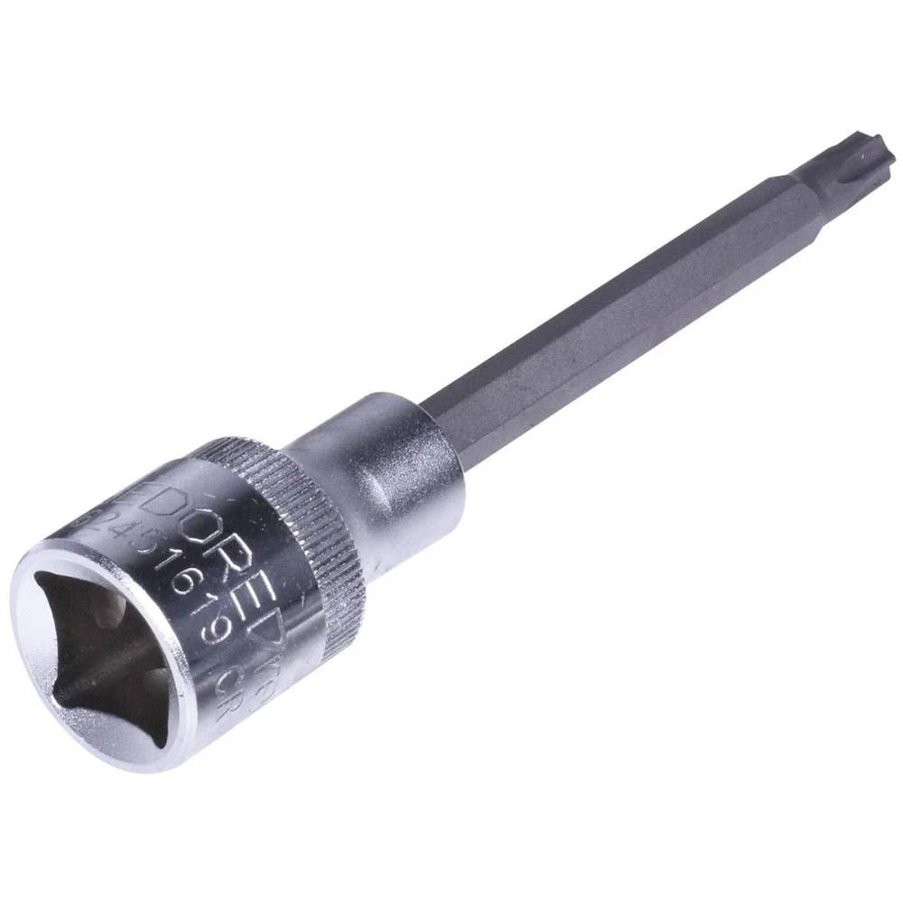 Jogo de Soquetes Torx Longo Gedore RED T20-T55 Encaixe 1/2" 7 peças GR62458007