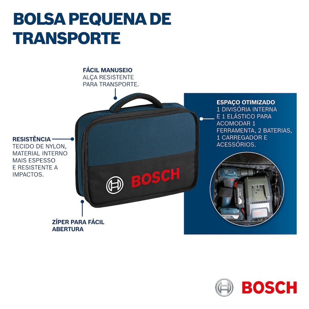 Bolsa Nylon Mini Soft Case 1600A003BG Bosch Bolsa Nylon Mini Soft Case 1600A003BG Bosch