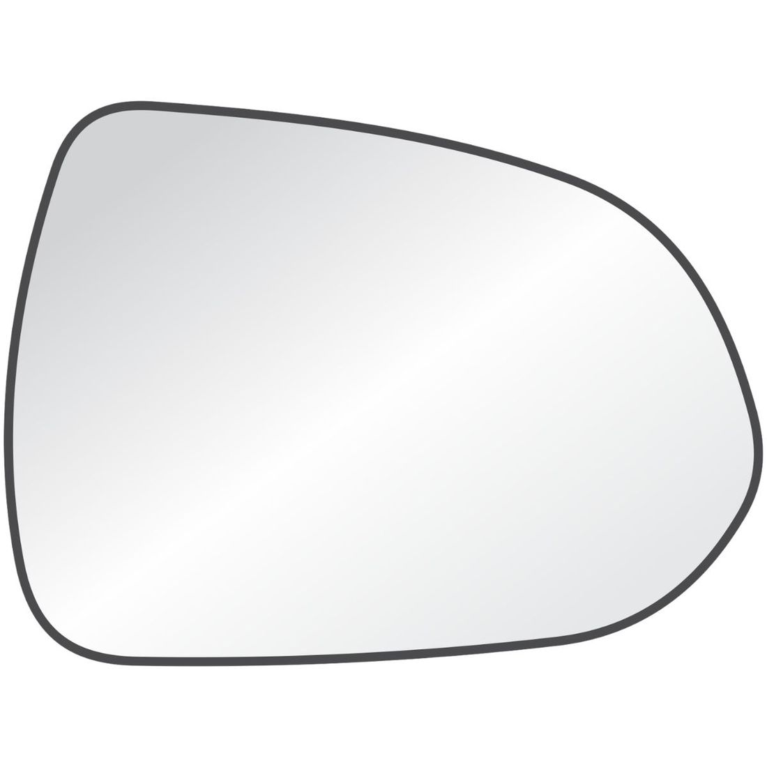 Lente Retrovisor Direito Honda Fit 2006 A 2009
