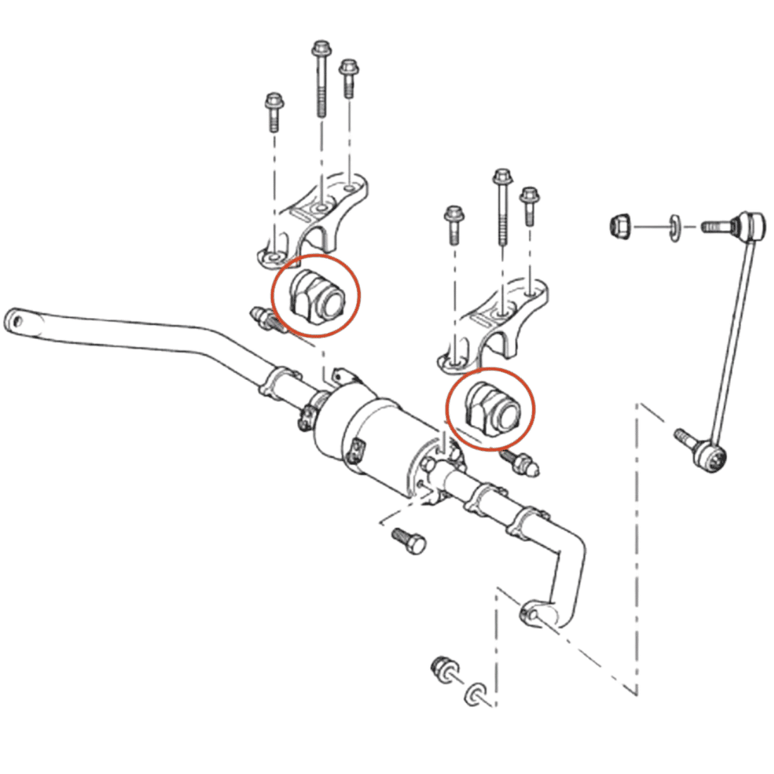 Bucha Estabilizador Dianteiro Land Rover Range Rover Sport 05/13 34mm