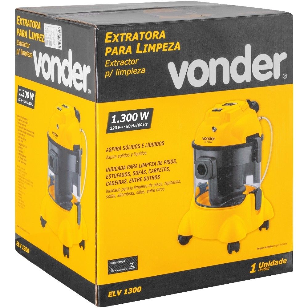 Extratora Para Limpeza 1300W 220V Vonder