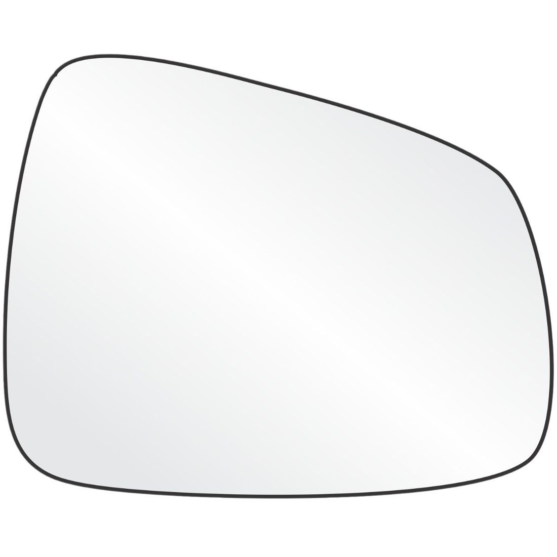 Lente Retrovisor Direito Renault Sandero 2015 A 2022 Logan Após 2015