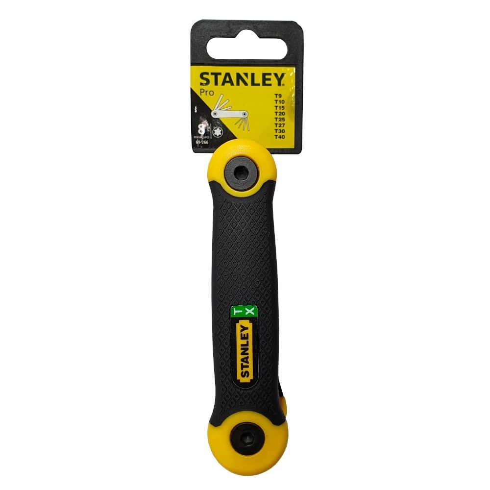 Jogo Chaves Torx T9-T40 Canivete 8pçs Stanley