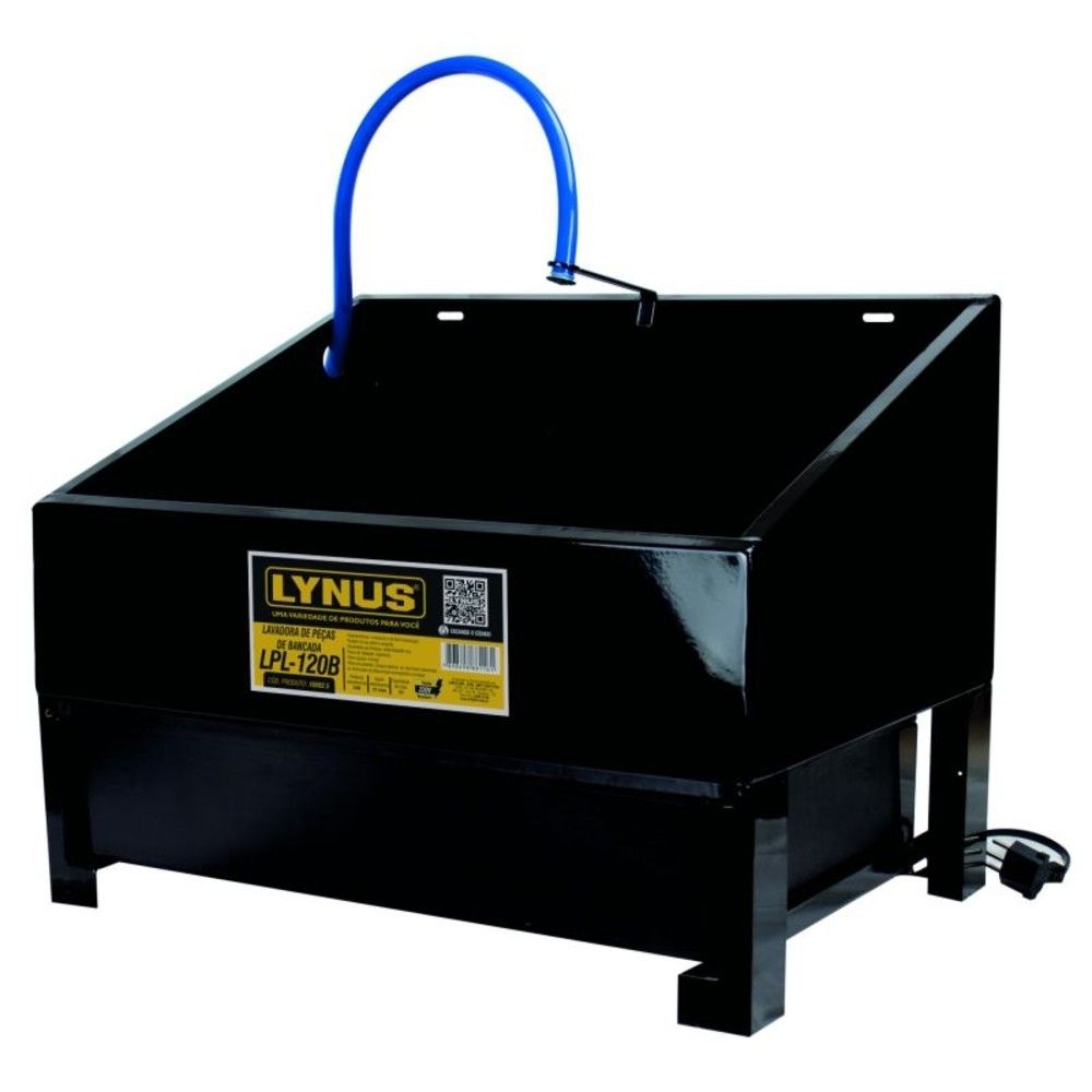 Lavadora Peças Bancada/Parede 34W 12L Lynus LPL-120B