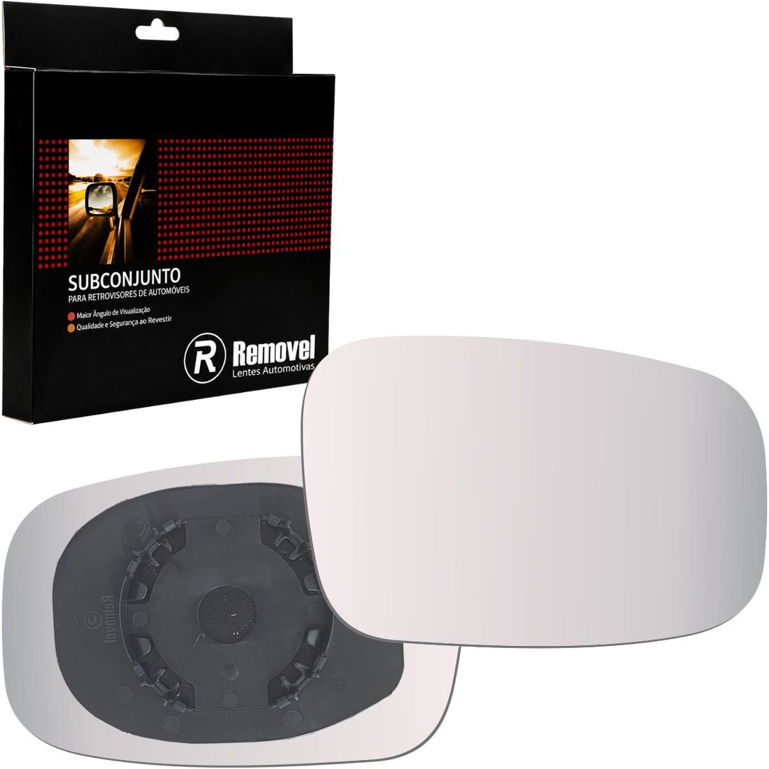 Lente Retrovisor Direito Fiat Uno Vivace 2010 A 2021