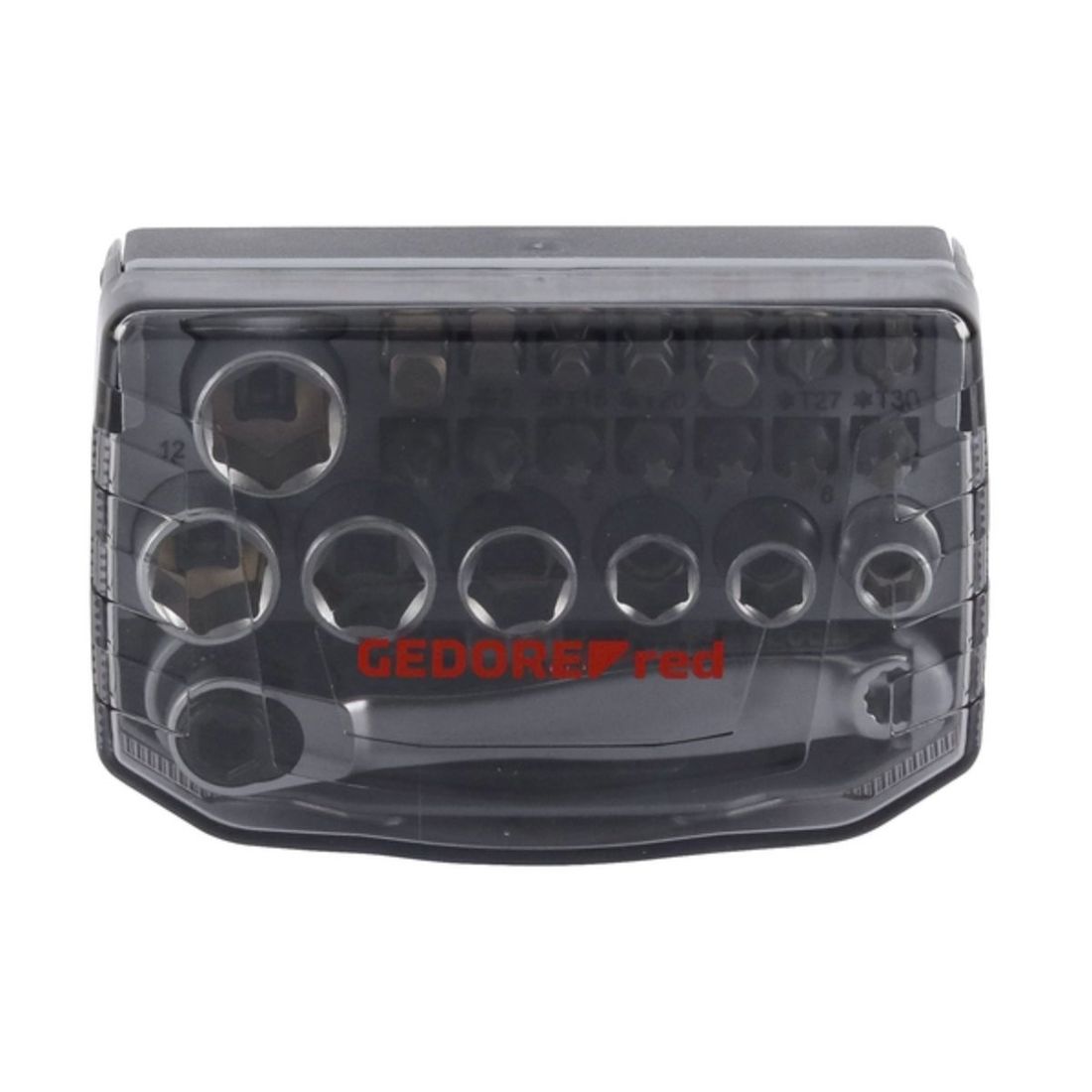 Jogo de Soquetes/Bits Gedore RED 1/4" 23 peças GR49005023