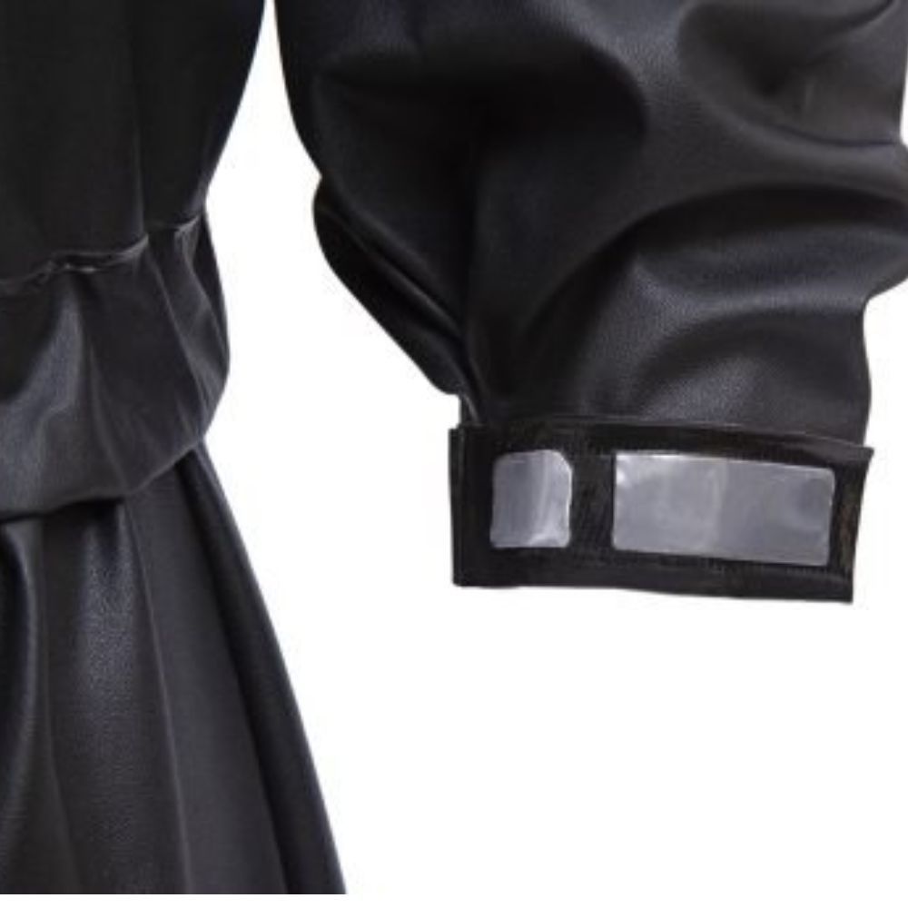 Conjunto Capa Chuva Moto Emborrachada Impermeavel Com Gola G