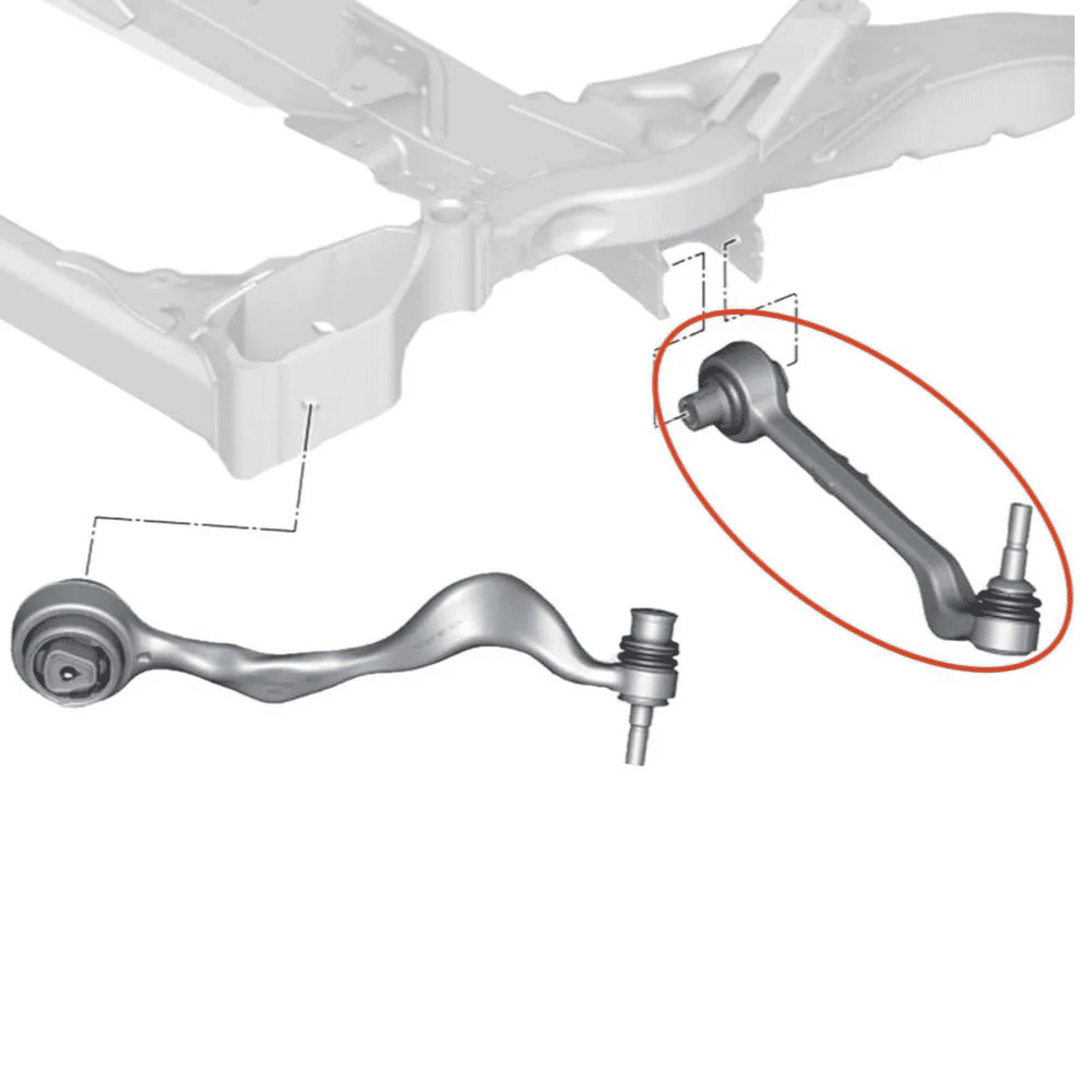 Braço Dianteiro Reto LD Bmw X1 Sdrive E84 09/15 120i 130i E87 Braço Dianteiro Reto LD Bmw X1 Sdrive E84 09/15 120i 130i E87