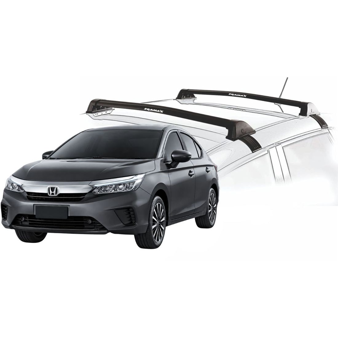 Rack New Wave Honda City 2022 Em Diante Eqmax Rack New Wave Honda City 2022 Em Diante Eqmax