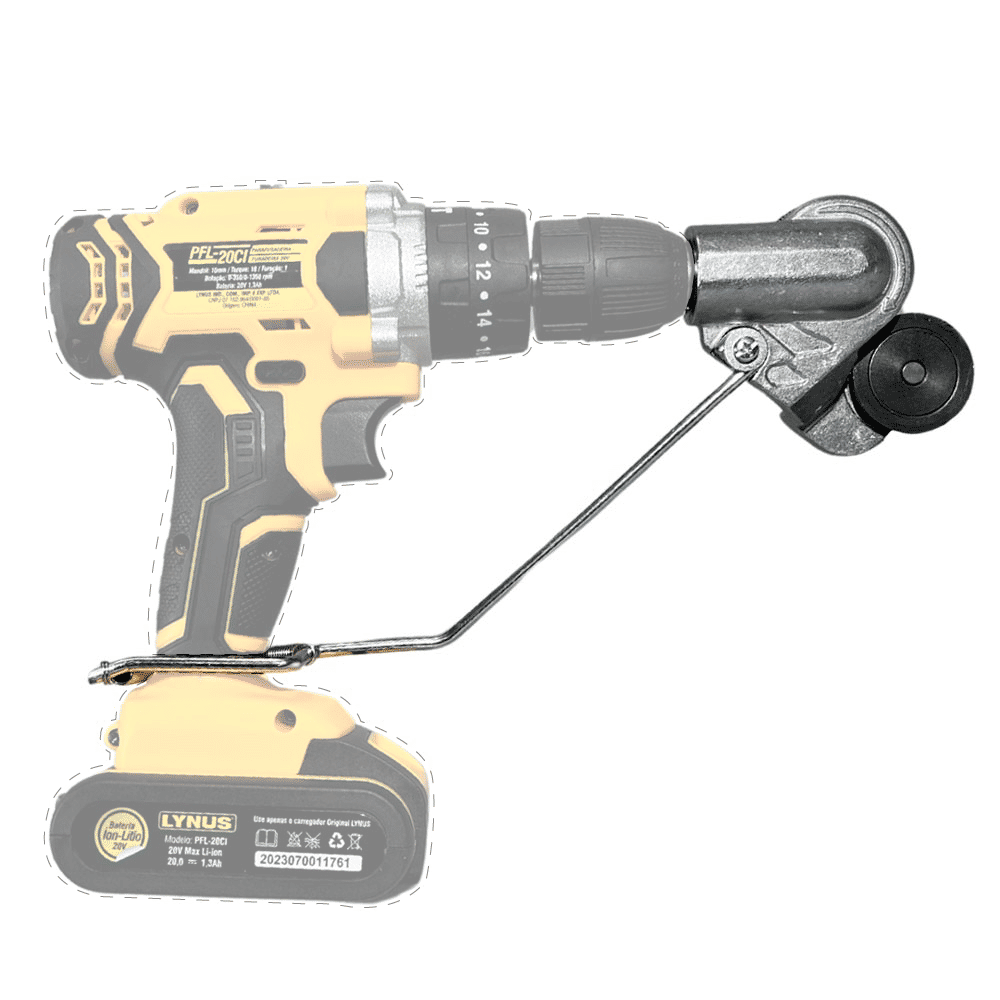 Cortador de Chapas Com Suporte Para Parafusadeira SCCL-2 Lynus