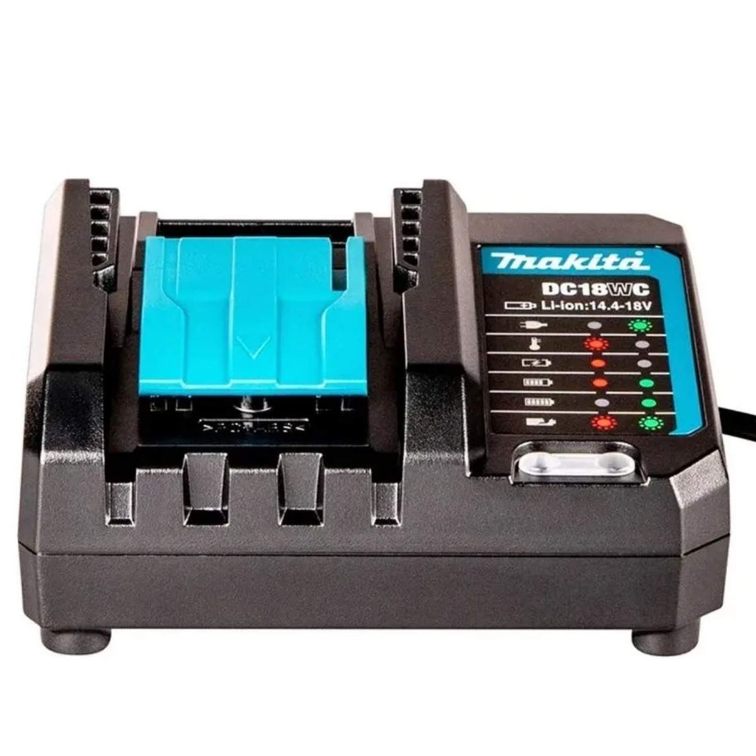 Kit 2 Baterias 18V 6Ah Com Carregador Bivolt e Maleta Makita