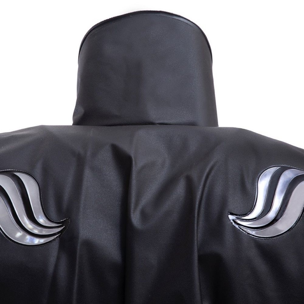 Conjunto Capa Chuva Moto Emborrachada Impermeavel Com Gola EG