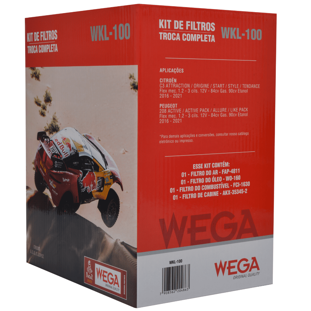 Kit Filtros C3 1.2 16/... Peugeot 208 1.2 16/... Kit Filtros C3 1.2 16/... Peugeot 208 1.2 16/...
