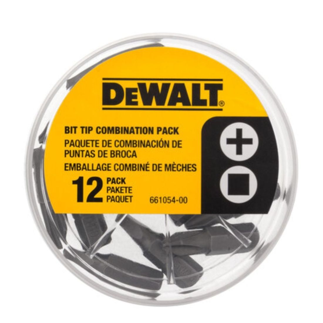 Kit Bits + Adaptador Angular Magnético 12pçs Dwpvtc14 Dewalt