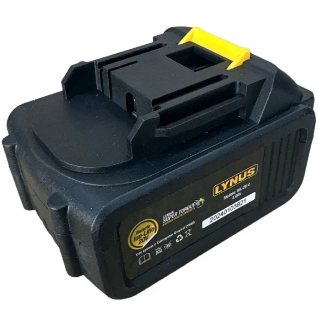 Bateria Lynus 20V 4Ah BIL 20/4 Bateria Lynus 20V 4Ah BIL 20/4