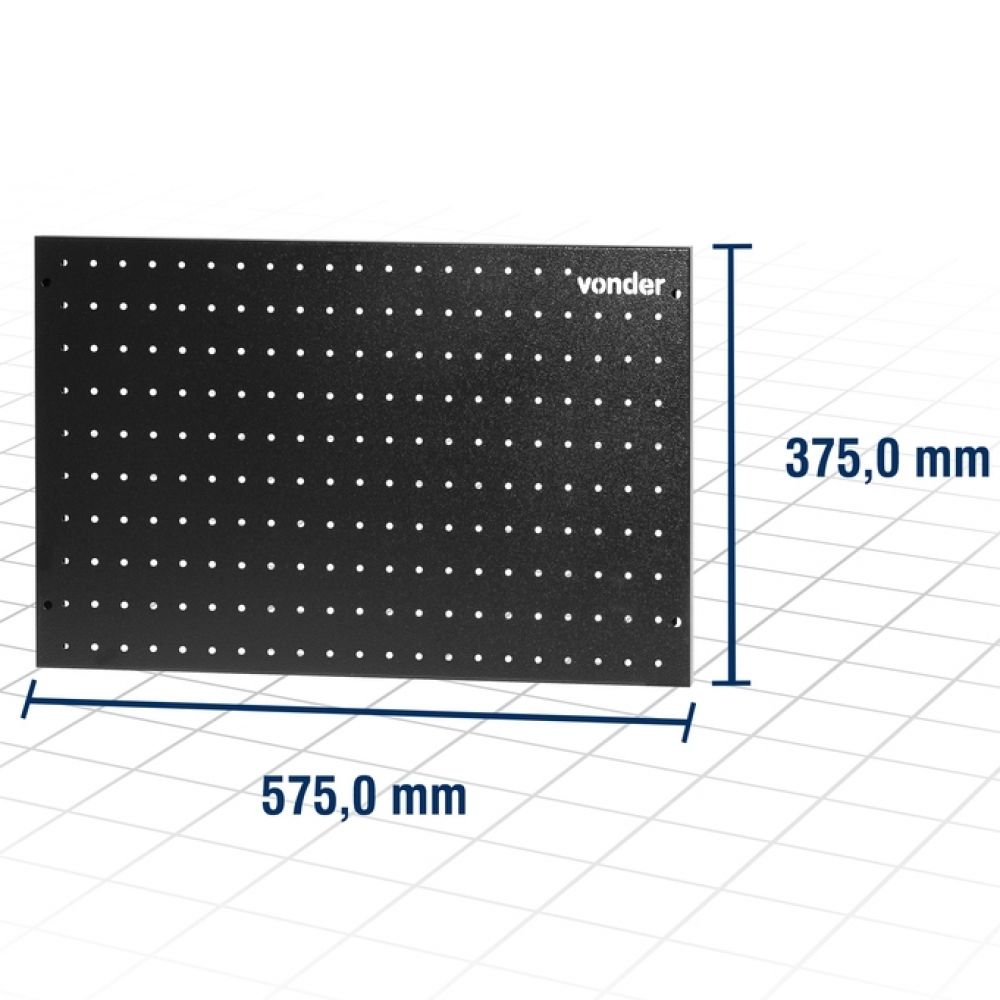 Painel Expositor Perfurado 37,5x57,5cm - Vonder