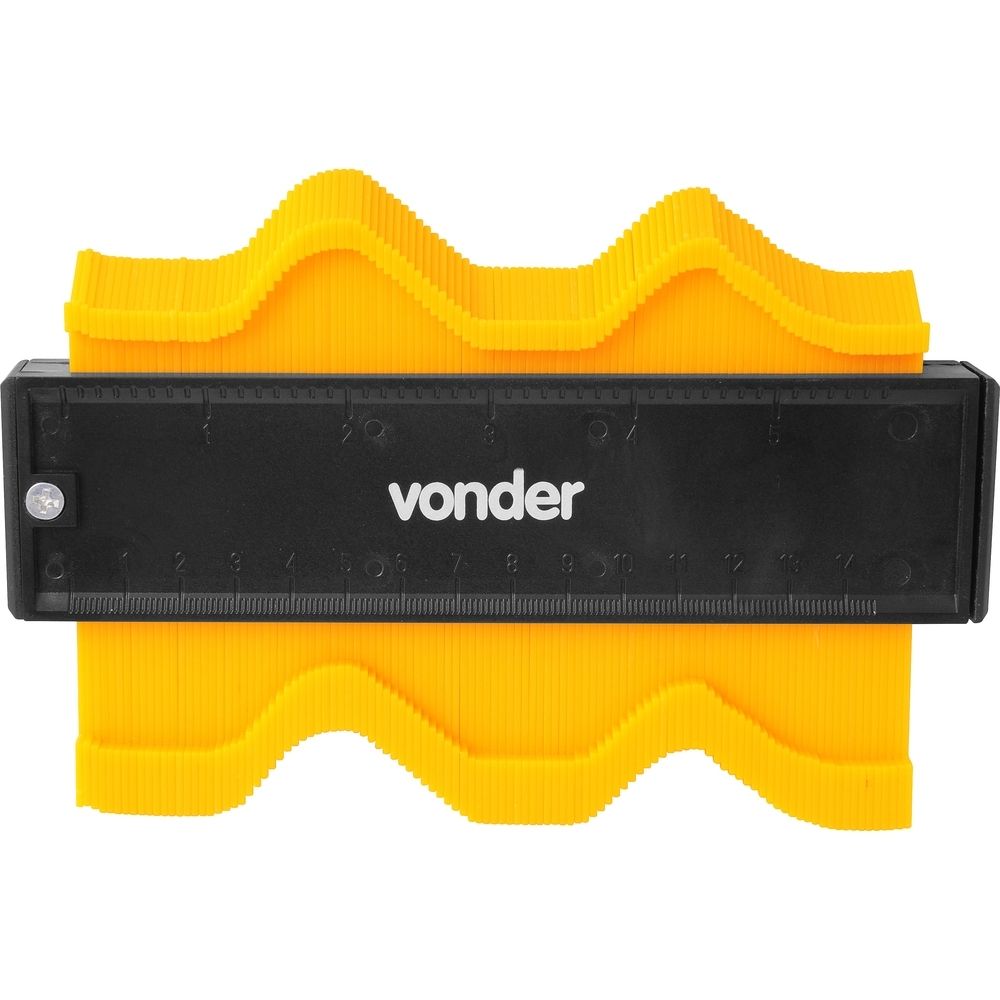 Gabarito Copiador de Contorno 14cm Vonder 3595014000